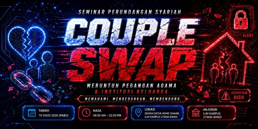 Seminar Perundangan Syariah Couple Swap Meruntuh Pegangan Agama Dan Institusi Keluarga 19 Ogos 2026