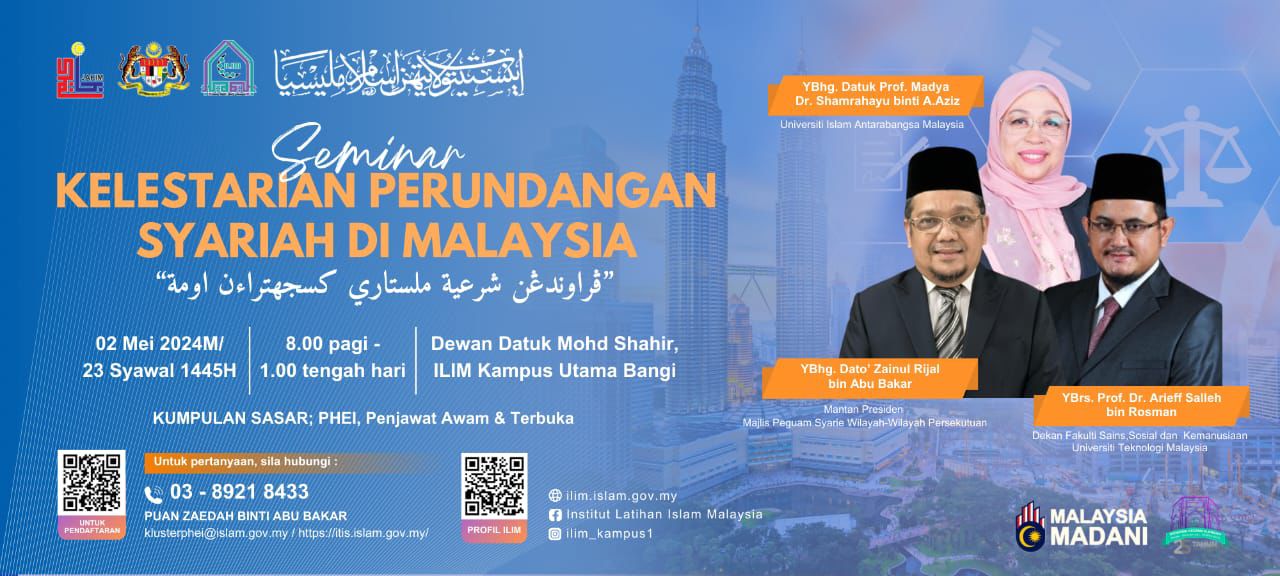 Seminar Kelestarian Perundangan Syariah di Malaysia 2 Mei 2024