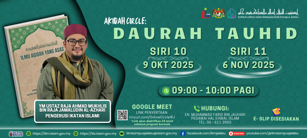 4th Quarter - Akidah Circle Daurah Tauhid
