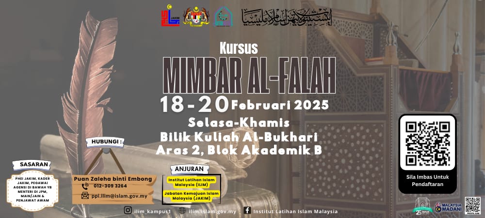 Kursus Mimbar Al-Falah 18-20 Feb 2025