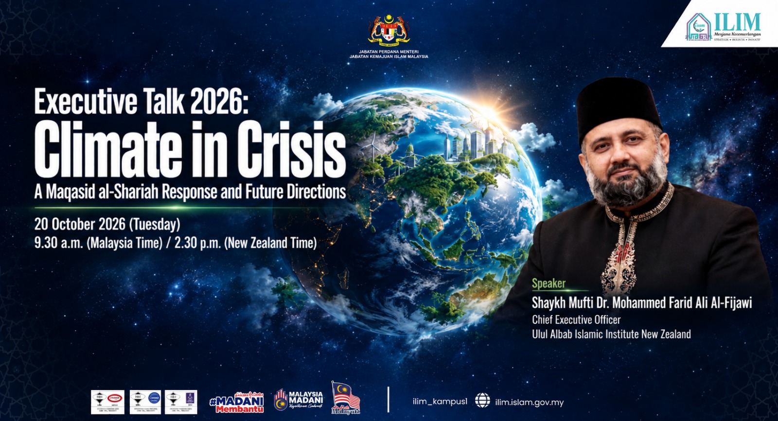 ILIM Executive Talk 2026 Climate in Crisis A Maqasid Al Shariah Response and Future Directions