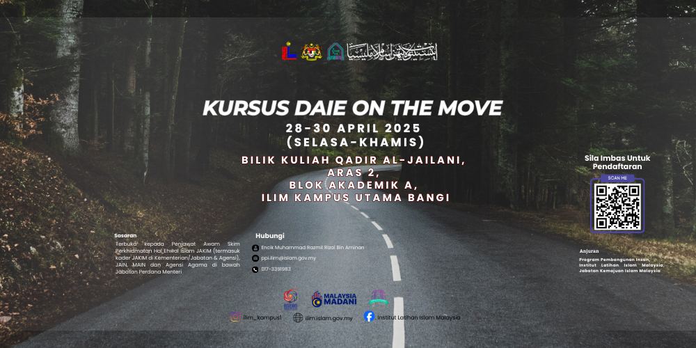 Kursus Daie On The Move 28-30 April 2026
