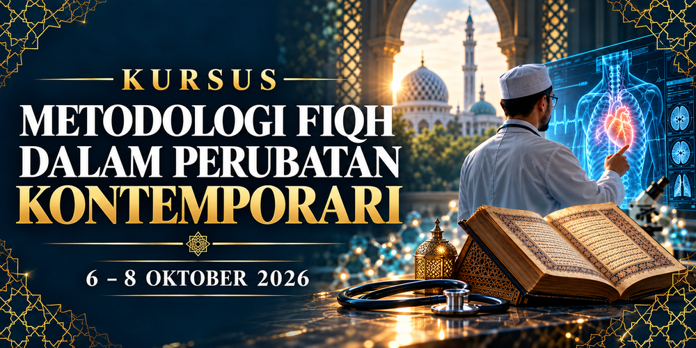 Kursus Metodologi Fiqh dalam Perubatan Kontemporari 6-8 Okt 2026