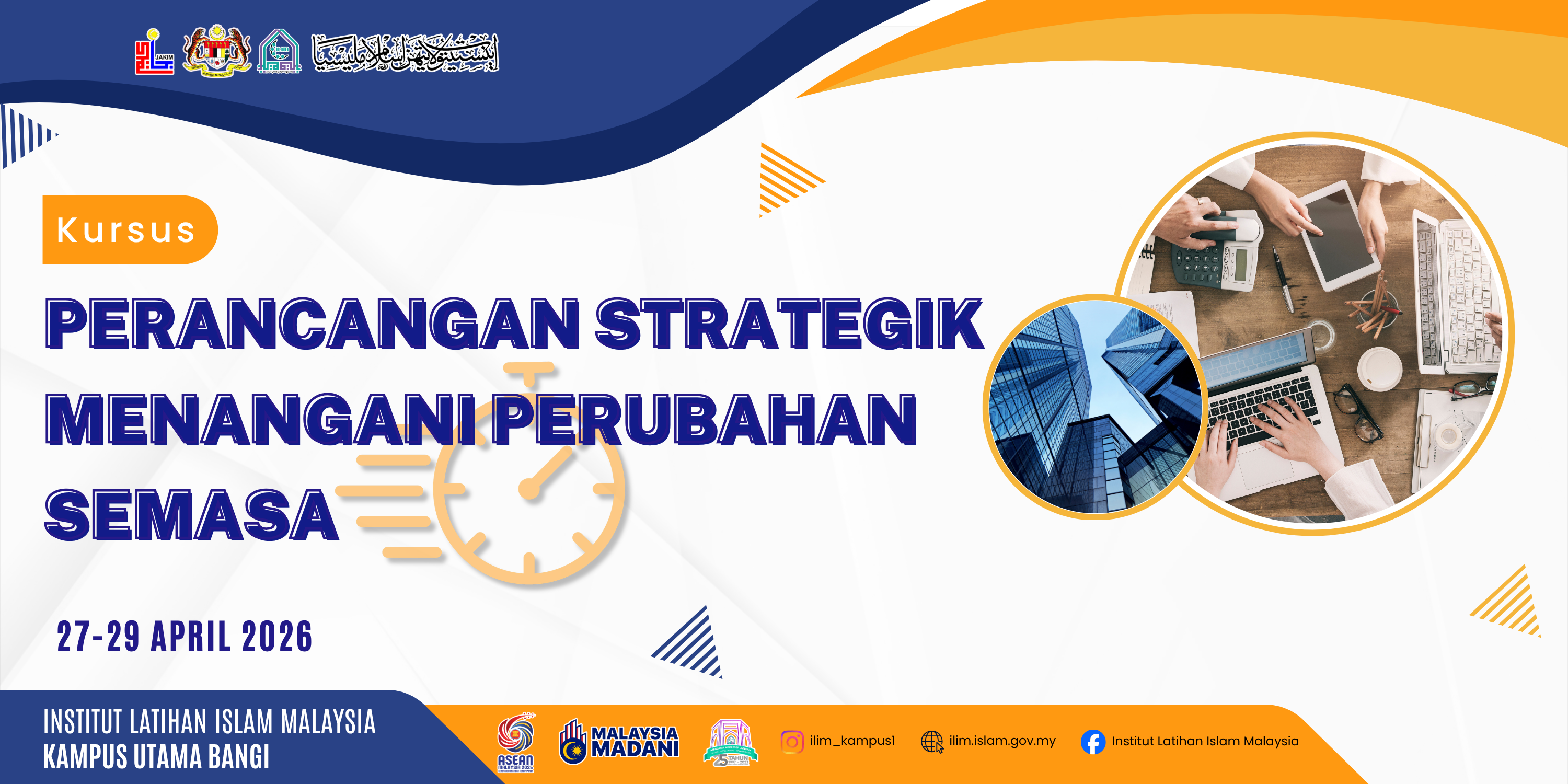 Kursus Perancangan Strategik Menangani Perubahan Semasa 27-29 April 2026