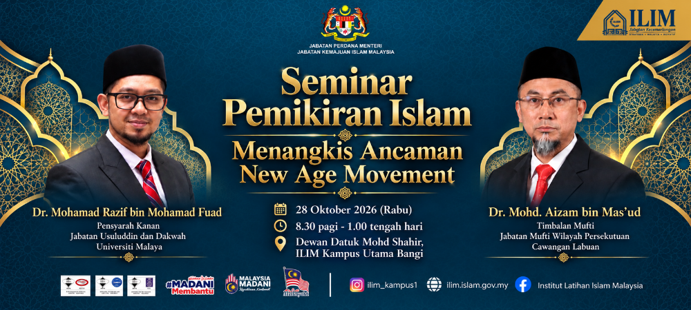 Seminar Pemikiran Islam Menangkis Ancaman New Age Movement 28 Okt 2026